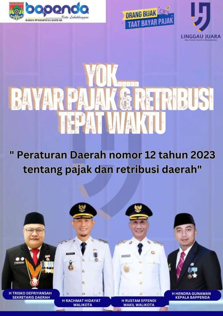 IKLAN BAPENDA LUBUKLINGGAU
