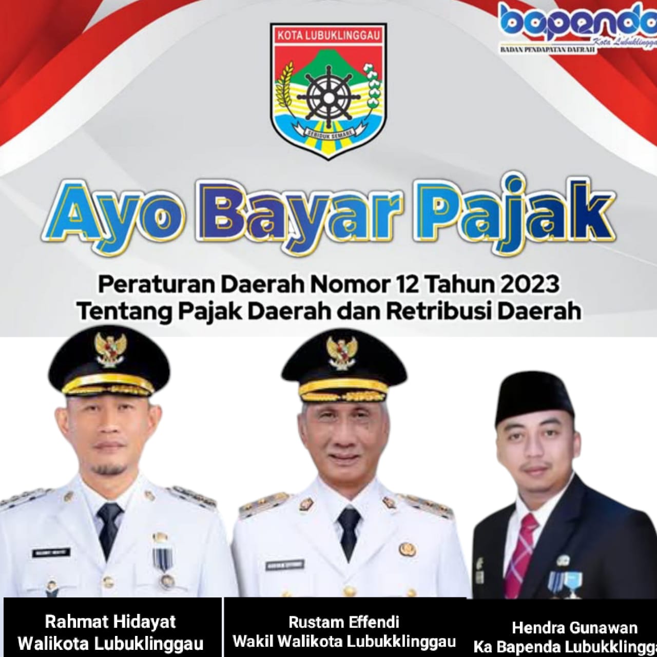 IKLAN BAPENDA LUBUKLINGGAU