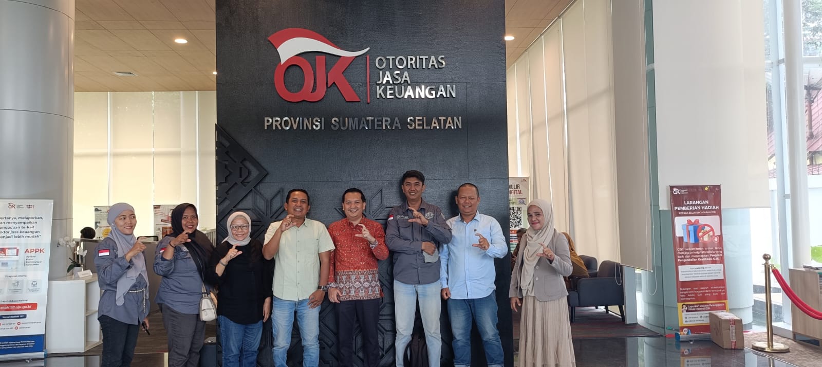DPD PJS Sumsel Audiensi dengan OJK, Bahas UKW, Kolaborasi Pers Digital dan Edukasi