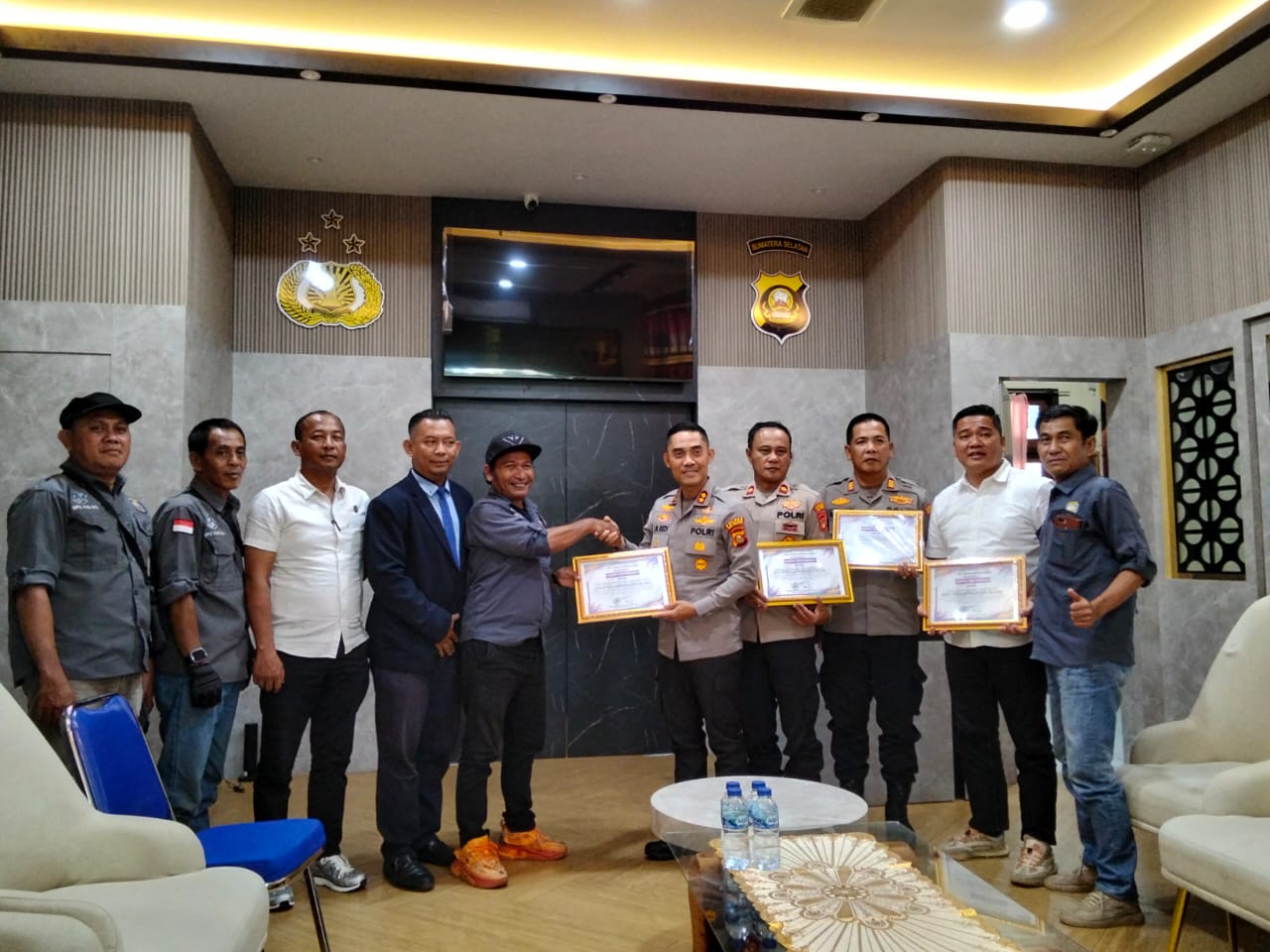 DPP Pro Jurnalismedia Siber Beri Penghargaan untuk Polres OKU Selatan, Zero Aksi Jadi Bukti Dedikasi