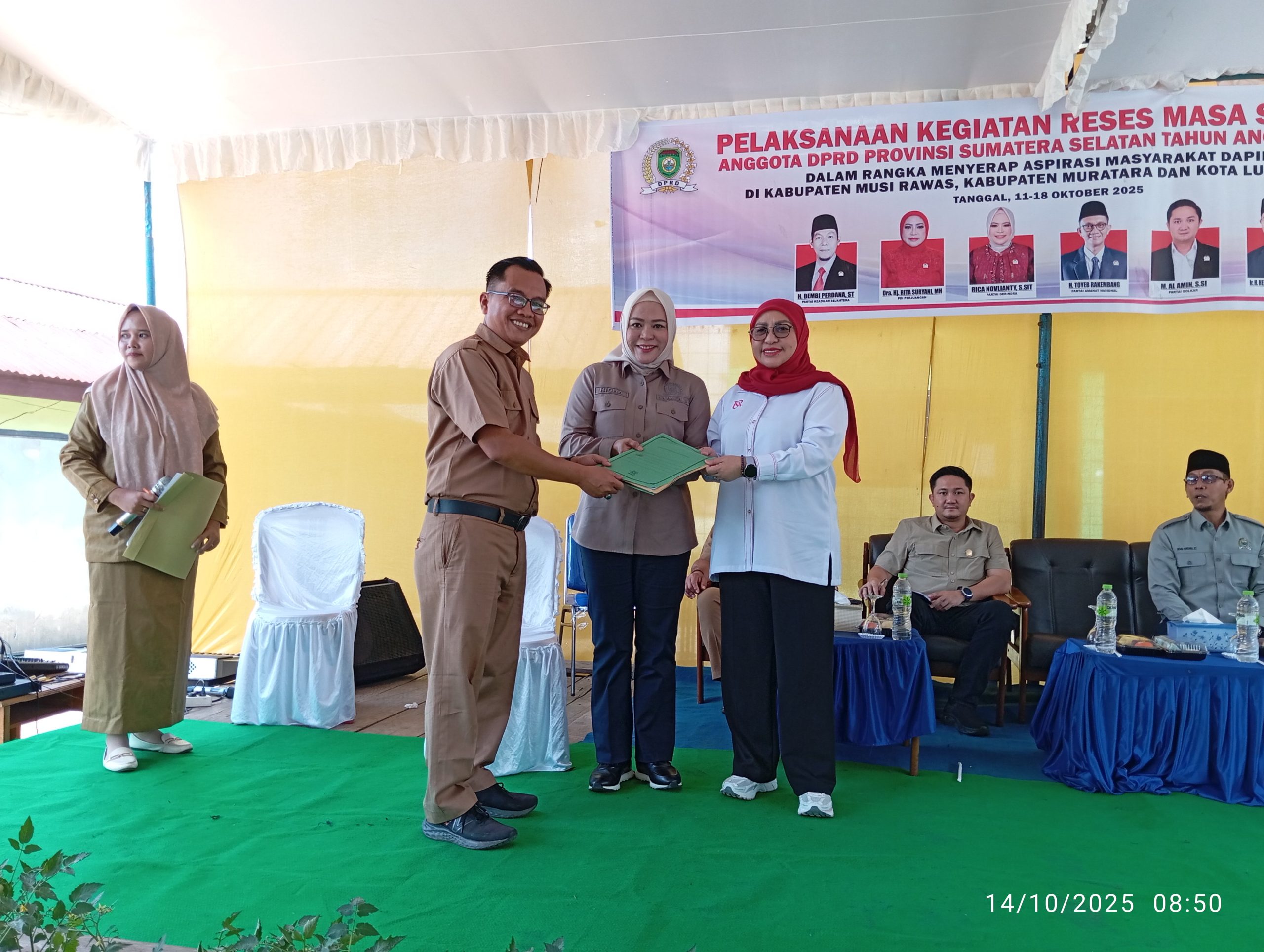 Terima Kunjungan Reses DPRD Provinsi, Kepsek Tekankan Pelajar Kembangkan Kompetensi Dibidang Pertanian